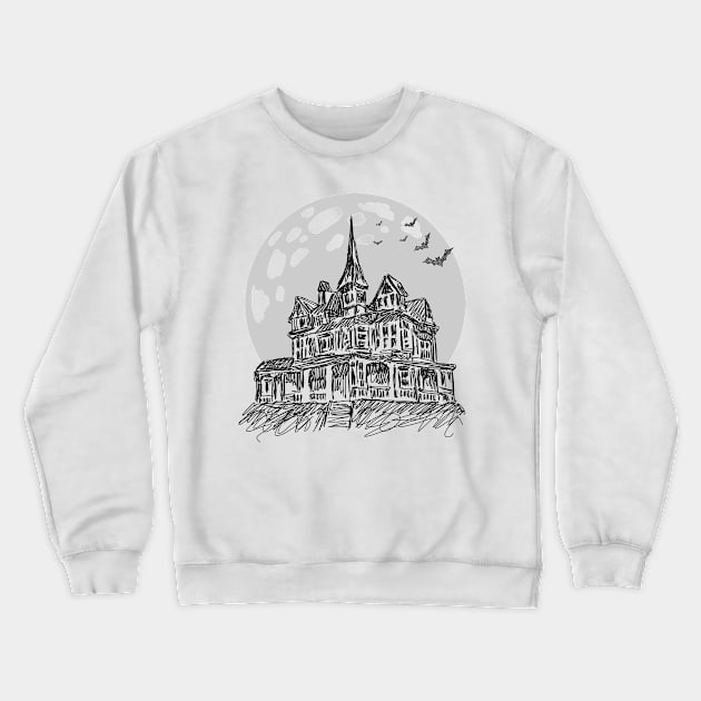 Halloween sketch Crewneck Sweatshirt by Design Dynasty